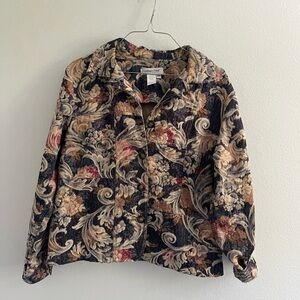 Coldwater Creek • Floral Jacket